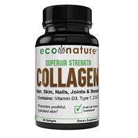 State-of-The-Art Advanced Collagen Pills, Type 1, 2 and 3, Anti Aging Joint Formula - Boosts Hair, Nails and Skin Health