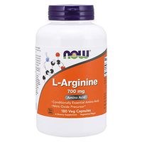 NOW Supplements, L-Arginine 700 mg, Nitric Oxide Precursor*, Amino Acid, 180 Veg Capsules