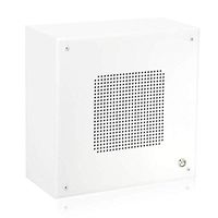 8" Open Ceiling Surface Mount Speaker with Enclosure and 4-Watt 25V/70V Transformer