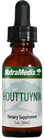 NutraMedix Houttuynia Leaf Extract Tincture - Houttuynia cordata Drops (Yu Xing Cao) for Microbial Support (1oz / 30ml)