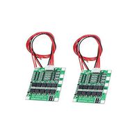 Comidox 4S 30A Discharge Protection Board With Equilibrium 18650 Battery Protection Board 10MOS 2PCS