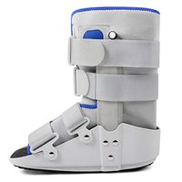 LZY Short Fracture Walker Boot with Double Airbag - Ideal for Stable Foot and Ankle Fracture, Achilles Tendon Surgery, Ankle Sprains Walker Brace Foot Orthosis