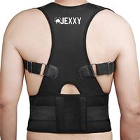 Back Brace Posture Corrector | Best Adjustable Support Brace | Provide Lumbar Support | Relieves Upper Lower Back Pain | Spinal Clavicle Corrector Bad Posture | Men and Women (Small)
