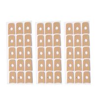 SUPVOX 45Pcs Callus Cushions Self Adhesive U Shaped Waterproof Foam Foot Toe Protectors