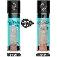 THDOIEJ- Mǎssǎger Training Kit Male 11inch 2 in 1 Rechargeable Pénisgrǒwth Automatic Water Bath Massage Vǎcùùm Pùmp Exerciser for Stronger Bigger