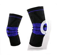 Sporthomer 2Pack Knee Brace Support Compression Sleeves, Professional Knee Pads for ACL, Running, Pain Relief, Injury Recovery, Basketball,Joint Pain Relief, Arthritis Injury Recovery, Sport, Black– L