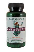 Vitanica, Sleepblend, Sleep Support, Vegan, 60 Capsules