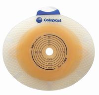 SenSura Click Ostomy Barrier Trim to Fit, Standard Wear Double Layer Adhesive Blue Code 3/8 to 2-1/4 Inch Stoma, 10031 - Pack of 5