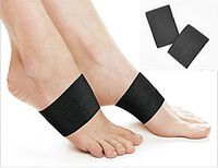 sohapy Arch Support Set Compression Braces Sleeves Arch Braces Flat Feet Elastic Bandage/Sleeves Bandage Foot Brace for Heel Pain Foot Relief,Flat Arches Running 2 Plantar Fasciitis Support Braces(b