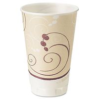 Company Symphony Design Trophy Foam Hot/Cold Drink Cups, 750 Cups/Carton