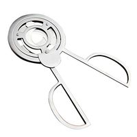 Julitech Stainless Steel Cigar Cutter Machine Scissors Broken Triple 3 Blades Cutter, Used For Most Cigars, Easy To Use Portable, Perfect Gift,Silver