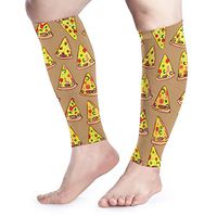 GmCslve Ham and Pineapple Pizza Calf Compression Sleeve Leg Performance Support Shin Splint Calf Pain Relief