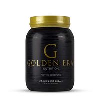 Golden Era Nutrition Whey Protein Compound Powder, Cookies and Cream Flavor, Gluten-Free, 2 Pounds