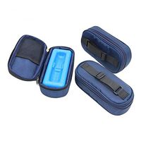 Easy to Operate, Convenient for Diabetic Patients with Insulin ice Packs for Daily use, Travel Carrying Insulin refrigerated Boxes (Dark Blue)