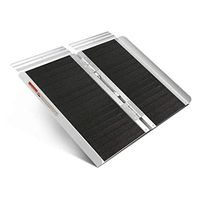 ORFORD Non Skid Wheelchair Ramp 2FT, Utility Mobility Access Threshold Ramp for Home Steps Stairs Doorways Scooter