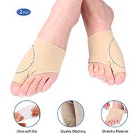 LJLis Metatarsal Sleeve Pads,Elastic Beauty Gel Pad Bunion Sleeve for Men Women,2 PCS Ball of Foot Cushions,Bunion Corrector Hallux Valgus Pain Relief