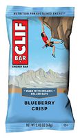 CLIF BAR - Energy Bars - Blueberry Crisp - (2.4 Ounce Protein Bars, 12 Count)