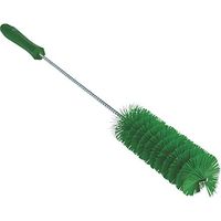 Vikan 53792 Soft Tube Brush, Polyester, 2" x 20" OAL, Green