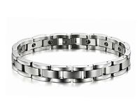 LOVE Beauties Athena Jewelry Titanium Series 11MM Titanium Bracelet in a Nice Gift Box, Anti-Fatigue, Pain Relief