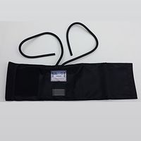 Brand New Adult Blood Pressure Fabric Hook Cuff with 2 Tube Bladder Inflation Bag