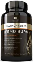 Thermogenic Fat Burner with Patent Pending Formula, 100% Natural and Unique Formula with Proven Ingredients - Burn Fat, Boost Energy, and Increase Focus by Hamilton Healthcare