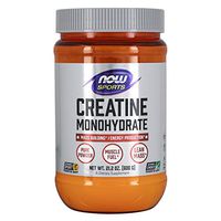 NOW Sports Nutrition, Creatine Monohydrate Powder, Mass Building*/Energy Production*, 21.2-Ounce