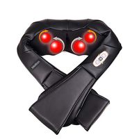 Mellion Back Neck Shoulder Massager with Heat Deep Tissue Kneading Electric Shiatsu Massager for Neck Back Pain Relief Sore Muscles Roller Stress Relief Wrap - Relaxation Gifts for Women Men Mom Dad