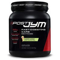 Post JYM Fast-Digesting Carb - Post-Workout Recovery Pure Dextrose | JYM Supplement Science | Rainbow Sherbert Flavor, 30 Servings