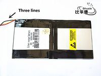 BIHUADE 3 line 3.7V 8000MAH 3296192 Lithium Polymer Li-Po Rechargeable Battery for DIY Mp3 MP4 MP5 GPS