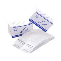 100PCS Large Handi-Pack Wet Wipes Alcohol Wipes 75% Super Soft Individually Wrapped Alcohol Wipes Cleaning Wet Tissue for Smartphone Myopia Lens Nail Art Dinnerware