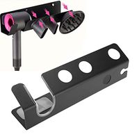Wall Hairdryer Holder, Magnetic Wall-Mounted Hair Dryer Holder, Bathroom Decoration Display Rack For Hair Dryers, Help You Save More Space