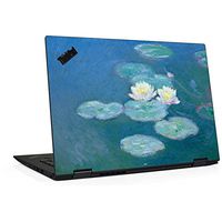 Skinit Decal Laptop Skin for Thinkpad X1 Yoga (3rd Gen 2018) - Originally Designed Waterlilies, Evening Design
