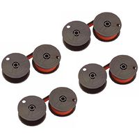 Sharp QS-2770H Calculator Ribbon, (4 Pack) Black and Red, Compatible