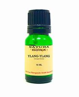 Ylang Ylang Essential Oil - 100% Pure Organic Therapeutic Grade Cananga Odorata Oil in a 10ml UV Protected Green Glass Euro Dropper Bottle. (YLANG-YLANG)