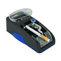 Anyren Mini Electric Automatic Cigarette Rolling Machine Tobacco Maker Roller (Blue)