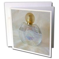3dRose Pearl Perfume - Greeting Cards, 6 x 6 inches, set of 12 (gc_14543_2)