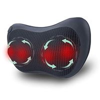 Betorcy Shiatsu Back Neck Massager, Kneading Massage Pillow with Heat for Shoulders, Arms and Legs - Use at Home, Office, and Car