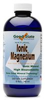 Good State Ionic Magnesium 8 oz - Natural - Nano Sized Mineral Technology - Professional Grade - Supports Healthy Chemical & Enzymes Reactions - 96 Servings (8 fl oz)