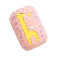 Travel Portable Contact Lens Case Cute Giraffe Eye Care Kits Box#01