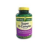 Spring Valley Super B-Complex, Metabolism Support, 250 Tablets