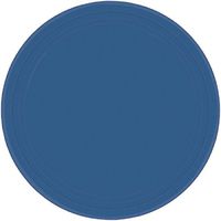 Navy Blue Round Paper Plates | 7" | Pack of 20 | Party Supply
