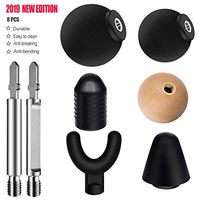 Jigsaw Massage Adapter and Bits Personal Massage Tool Quickly Relieve Muscle Pain Professional Percussion Massage Massage Head for Jigsaw 8 PCS