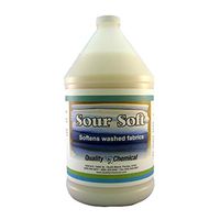 Sour Soft - Commercial Laundry Sour and Softener in One - Dual Action Product-1 Gallon (128 oz.)