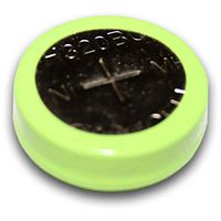 Exell 1.2V 320mAh NiMH Coin Button Rechargeable Battery Flat Top Cell USA Ship