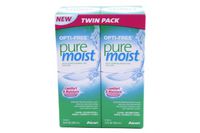 Opti-free Pure Moist Disinfecting Contact Lens Cleaning Solution, 2x14 Oz