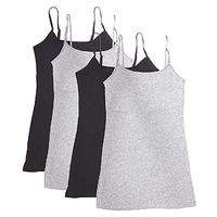 Putars Pack of 4 Women Yoga Tank Tops for Women Strappy Adjustable Shoulder Activewear Workout Tops Casual Tops Sleeveless T-Shirt