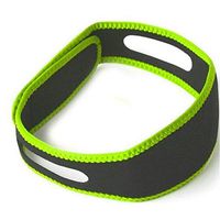 Easyinsmile Snore Stopper/Reducing Chin Strap Anti Snoring Device Better Sleeping Aids for Men and Woman (Black+Green)