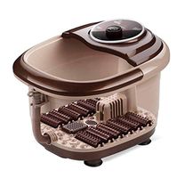 SZ JIAOJIAO Foot Tub Self-Service Roller Massage Footbath with Bubble Red Light Heating Foam Foot Barrel Massage Foot Bath