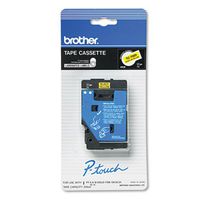 New-Brother P-Touch TC7001 - TC Tape Cartridge for P-Touch Labelers, 1/2w, Black on Yellow - BRTTC7001