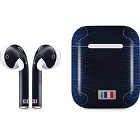 Skinit Decal Audio Skin for Apple AirPods with Lightning Charging Case - Officially Licensed Skinit Originally Designed France Soccer Flag Design